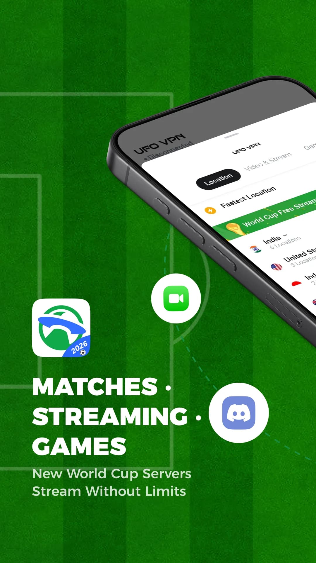 UFO VPN Premium مهكر — لقطة شاشة 1