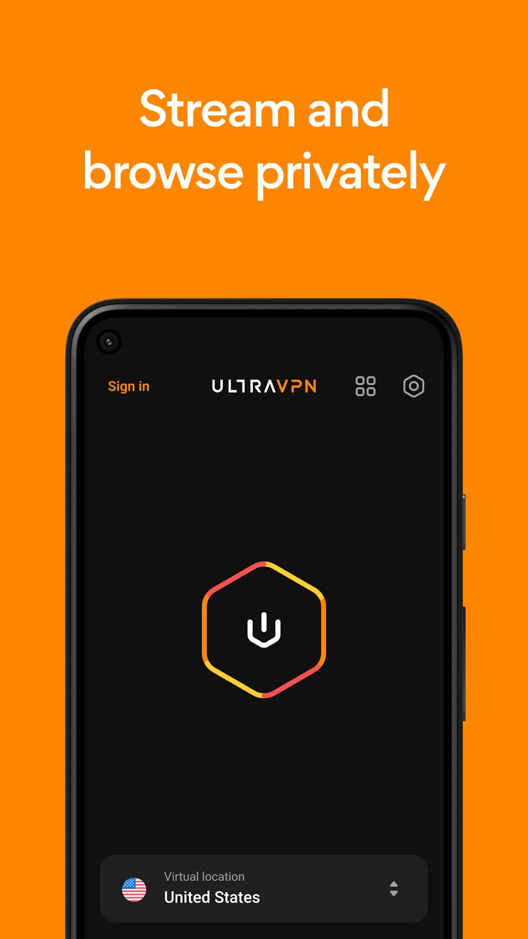 Ultra VPN مهكر — لقطة شاشة 1