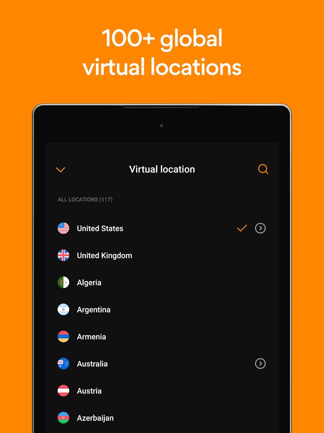 Ultra VPN مهكر — لقطة شاشة 7