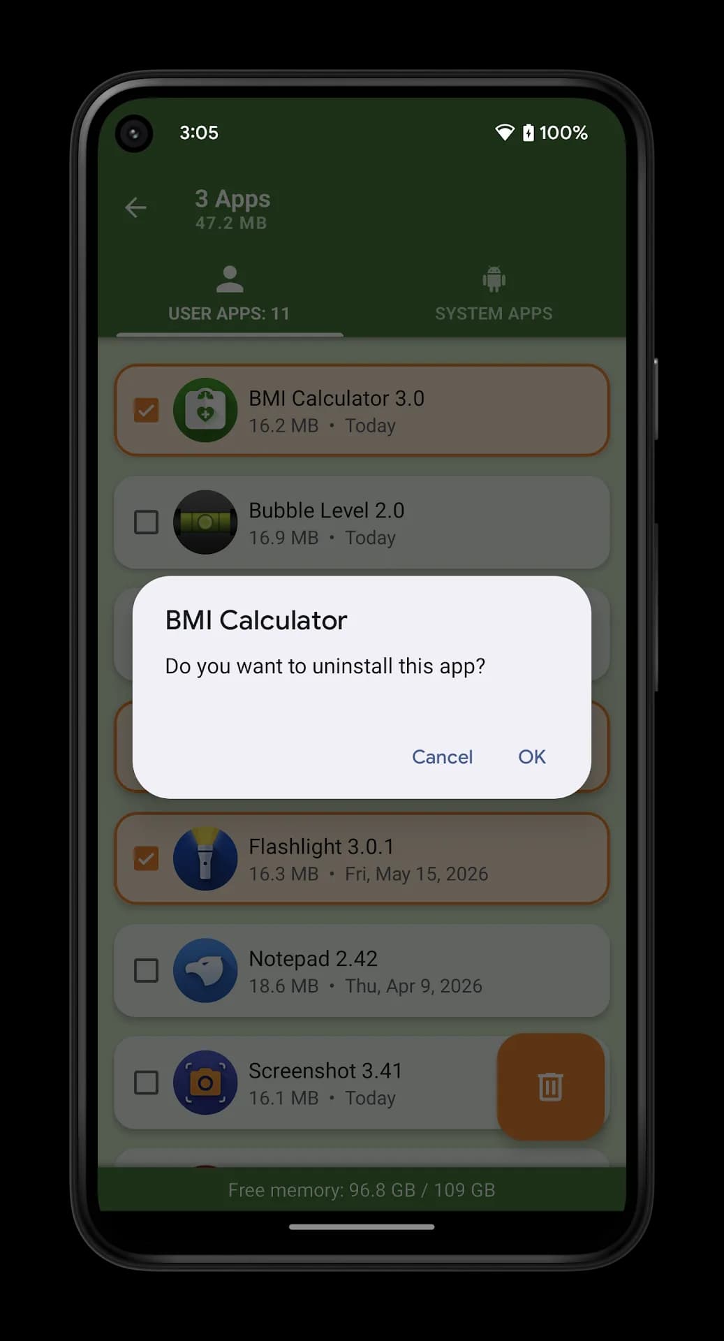 Uninstaller Pro مهكر — لقطة شاشة 4