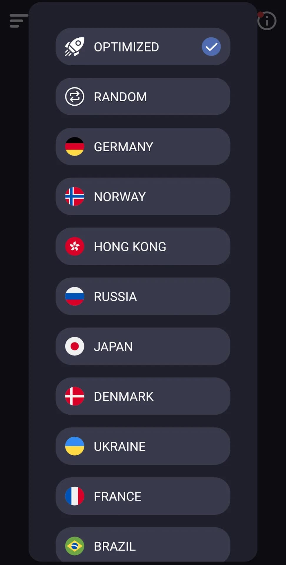 Unique VPN مهكر — لقطة شاشة 5