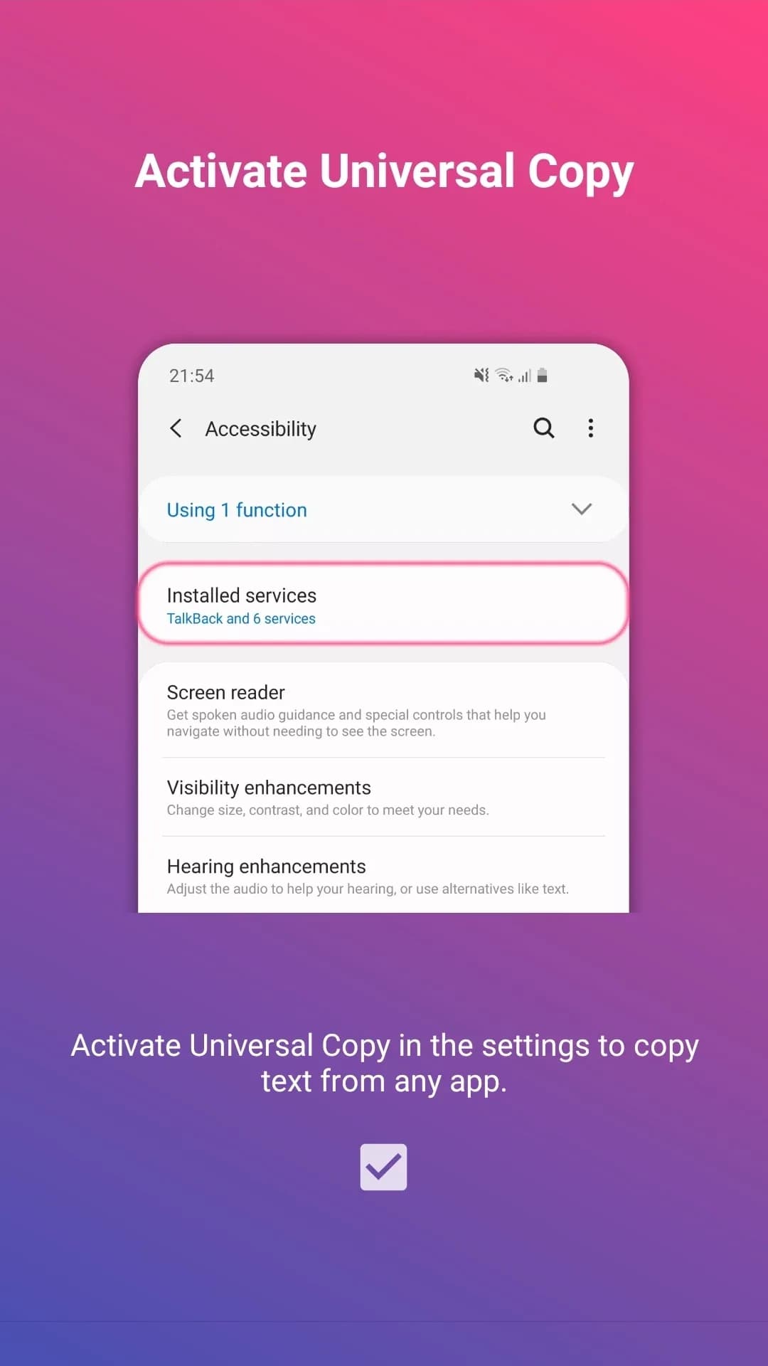 Universal Copy مهكر — لقطة شاشة 3