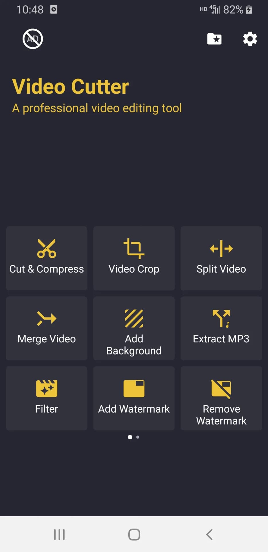 Video Cutter مهكر — لقطة شاشة 1
