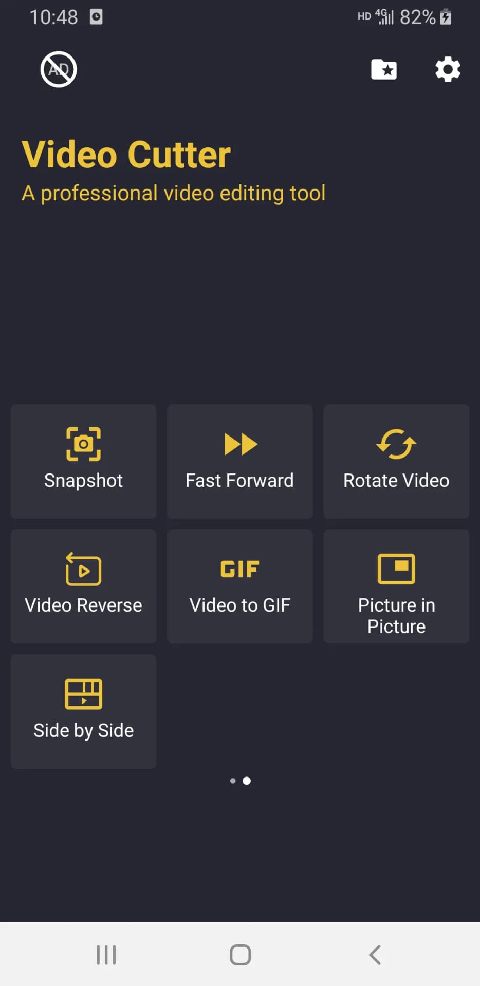Video Cutter مهكر — لقطة شاشة 2