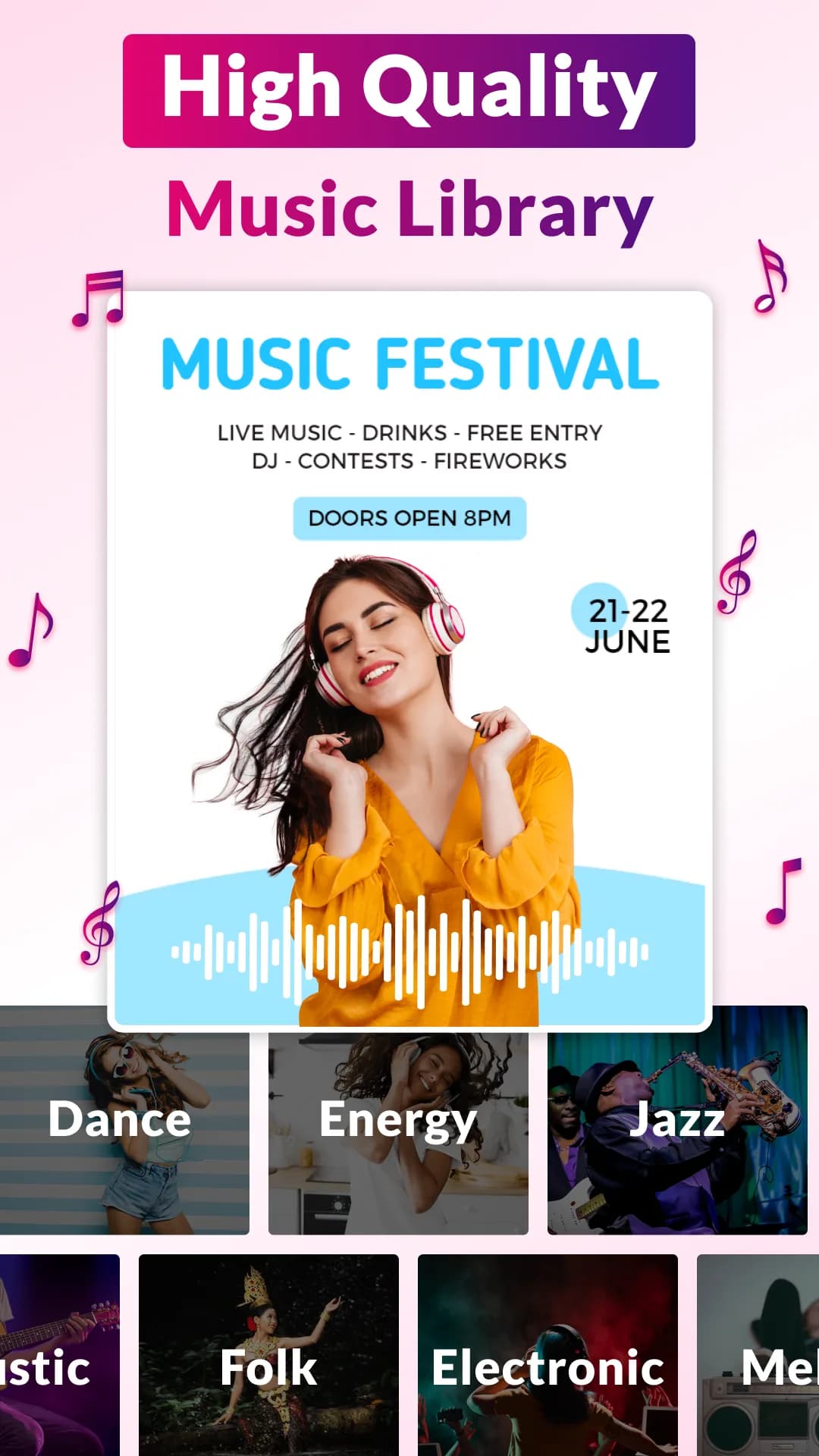 Video Flyer مهكر — لقطة شاشة 4