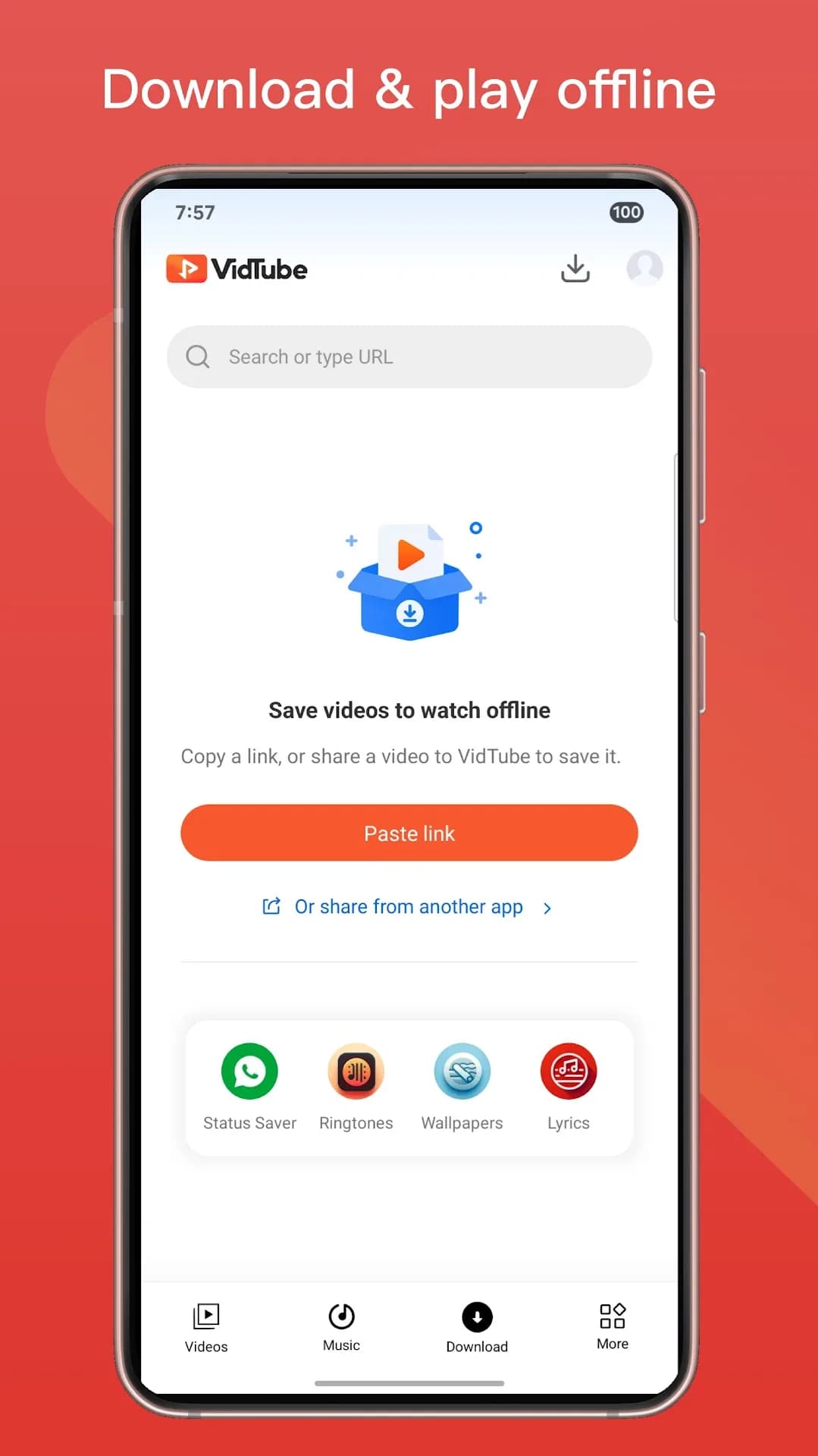 Vidtube مهكر — لقطة شاشة 2