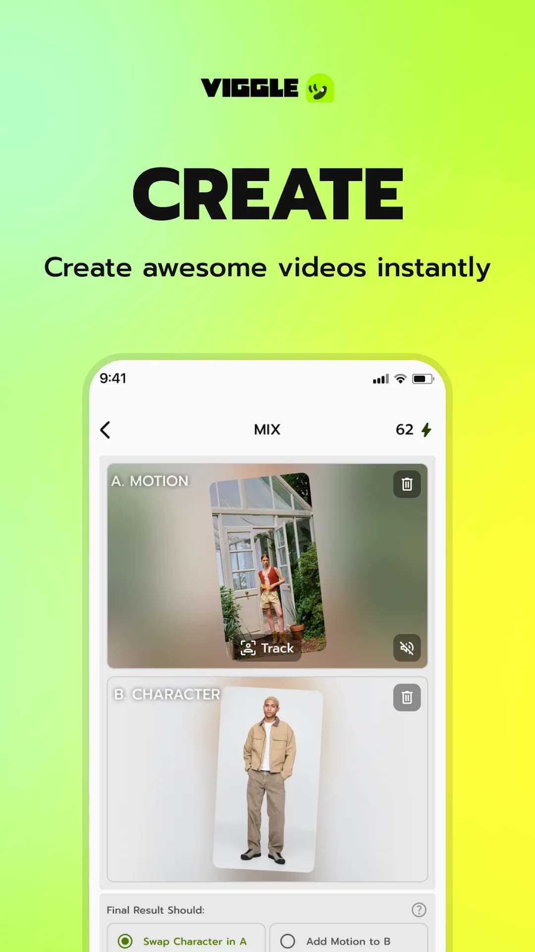 Viggle AI مهكر — لقطة شاشة 1
