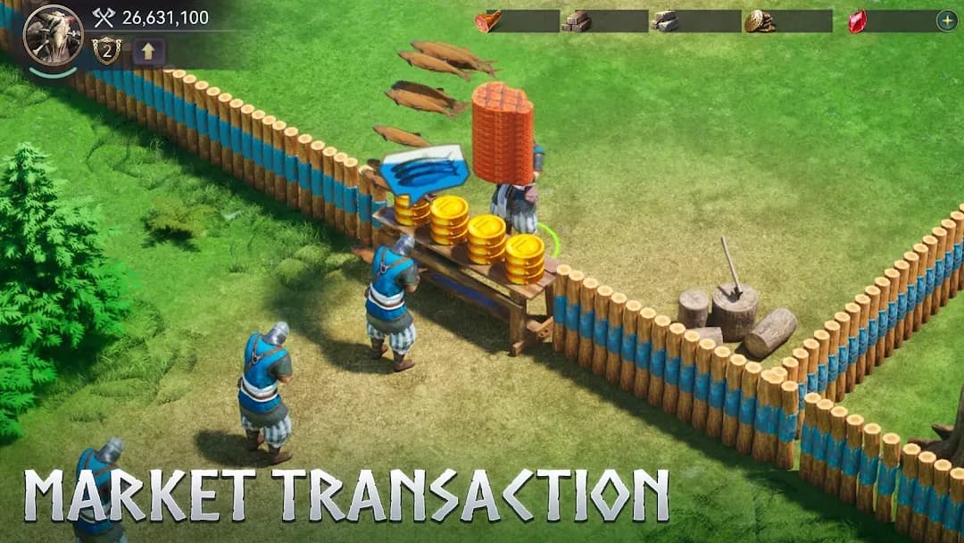 Viking Rise مهكرة — لقطة شاشة 4