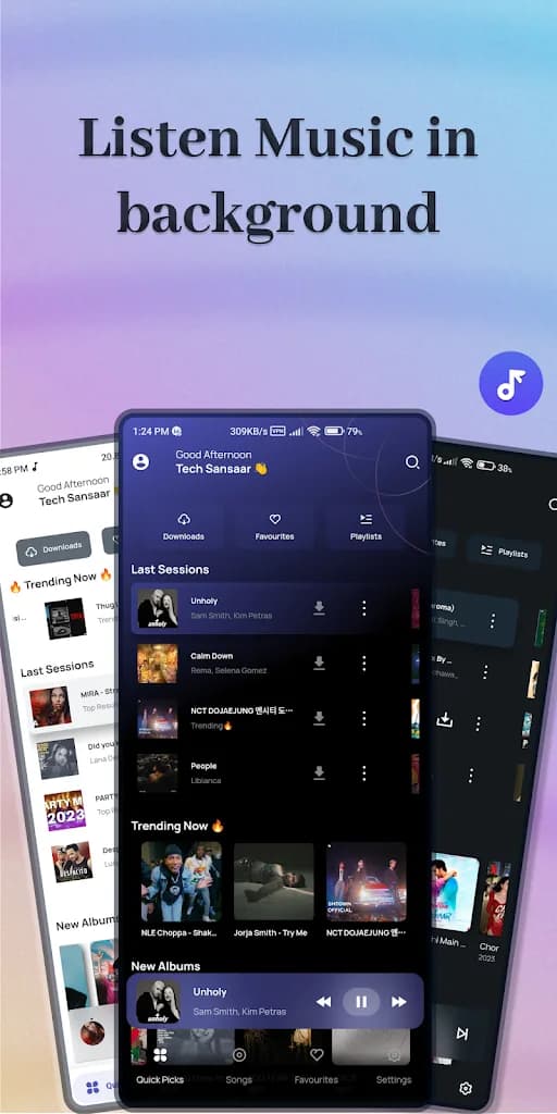 ViMusic مهكر — لقطة شاشة 2