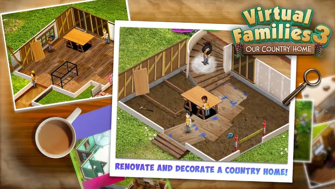 Virtual Families 3 مهكرة — لقطة شاشة 2