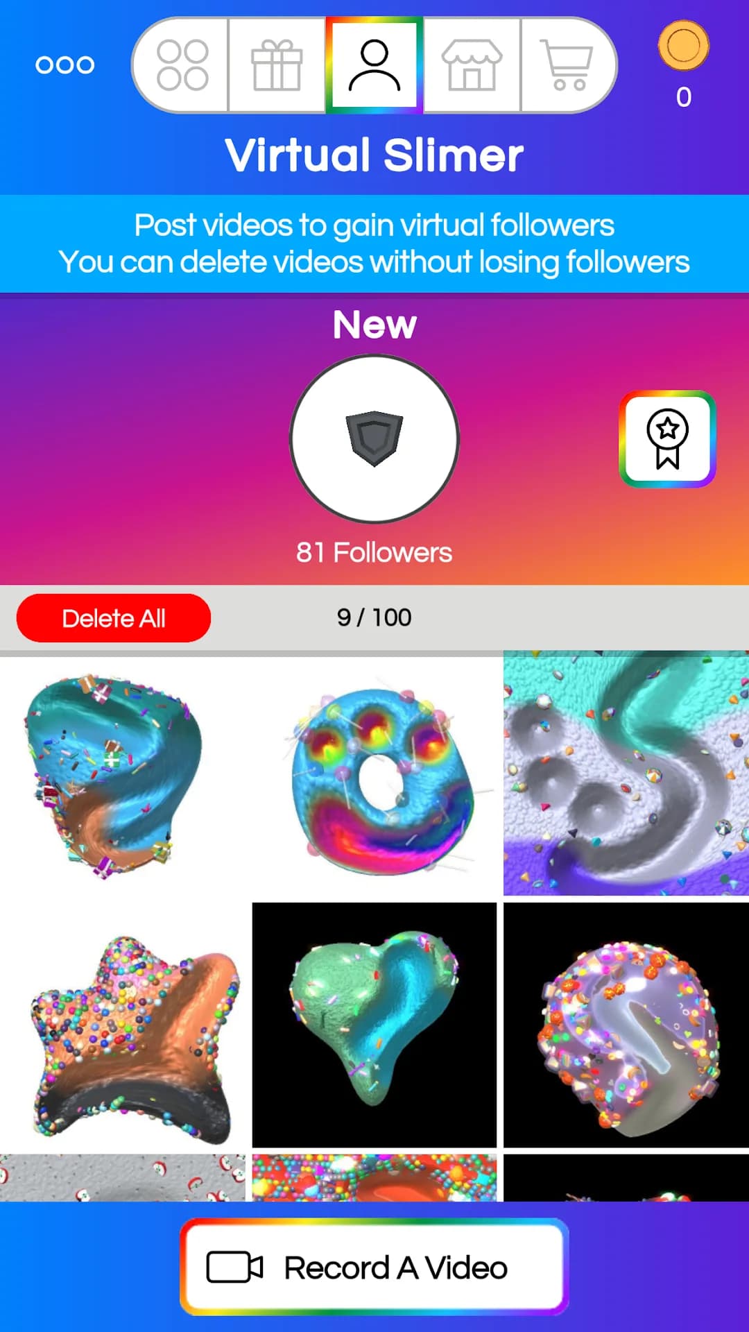 Virtual Slime مهكرة — لقطة شاشة 6