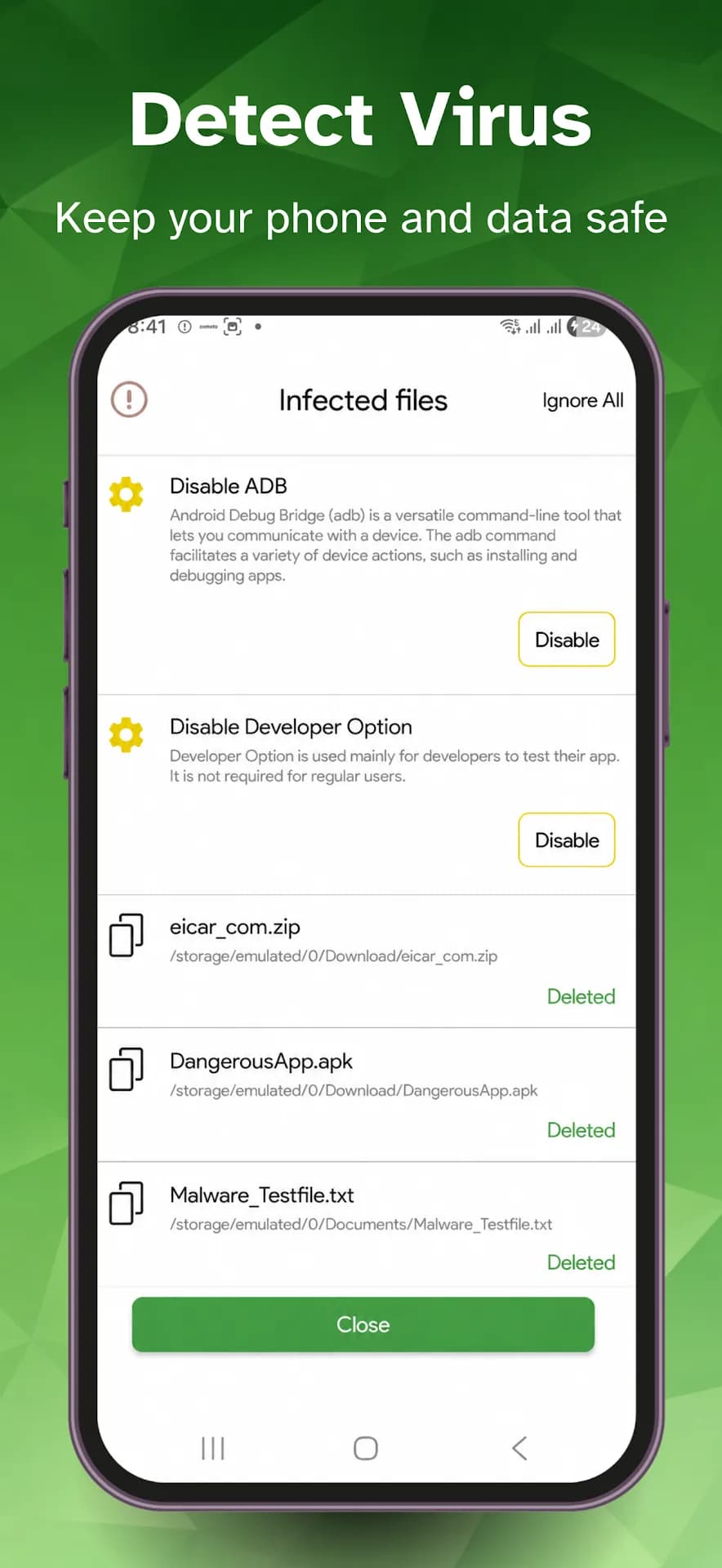 VirusGuard مهكر — لقطة شاشة 3