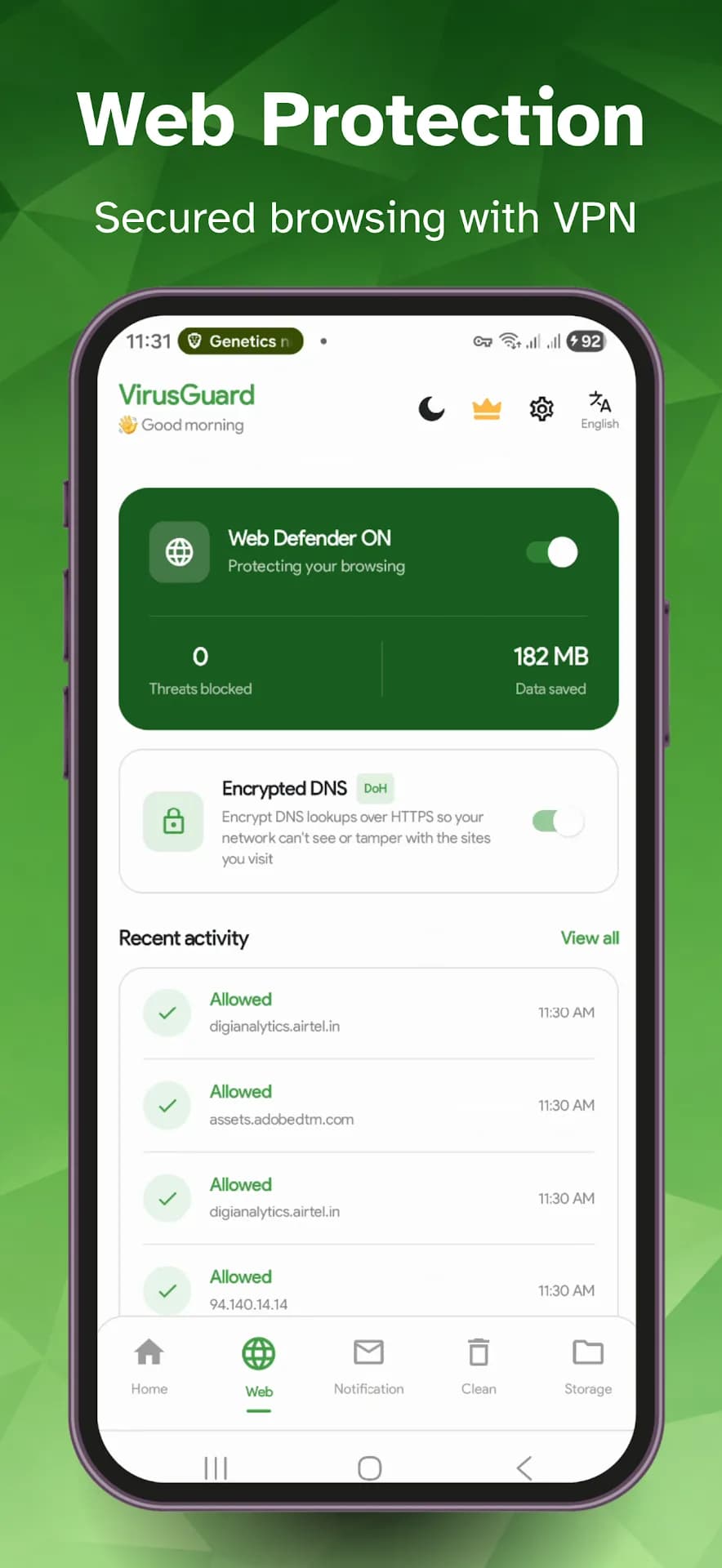 VirusGuard مهكر — لقطة شاشة 4