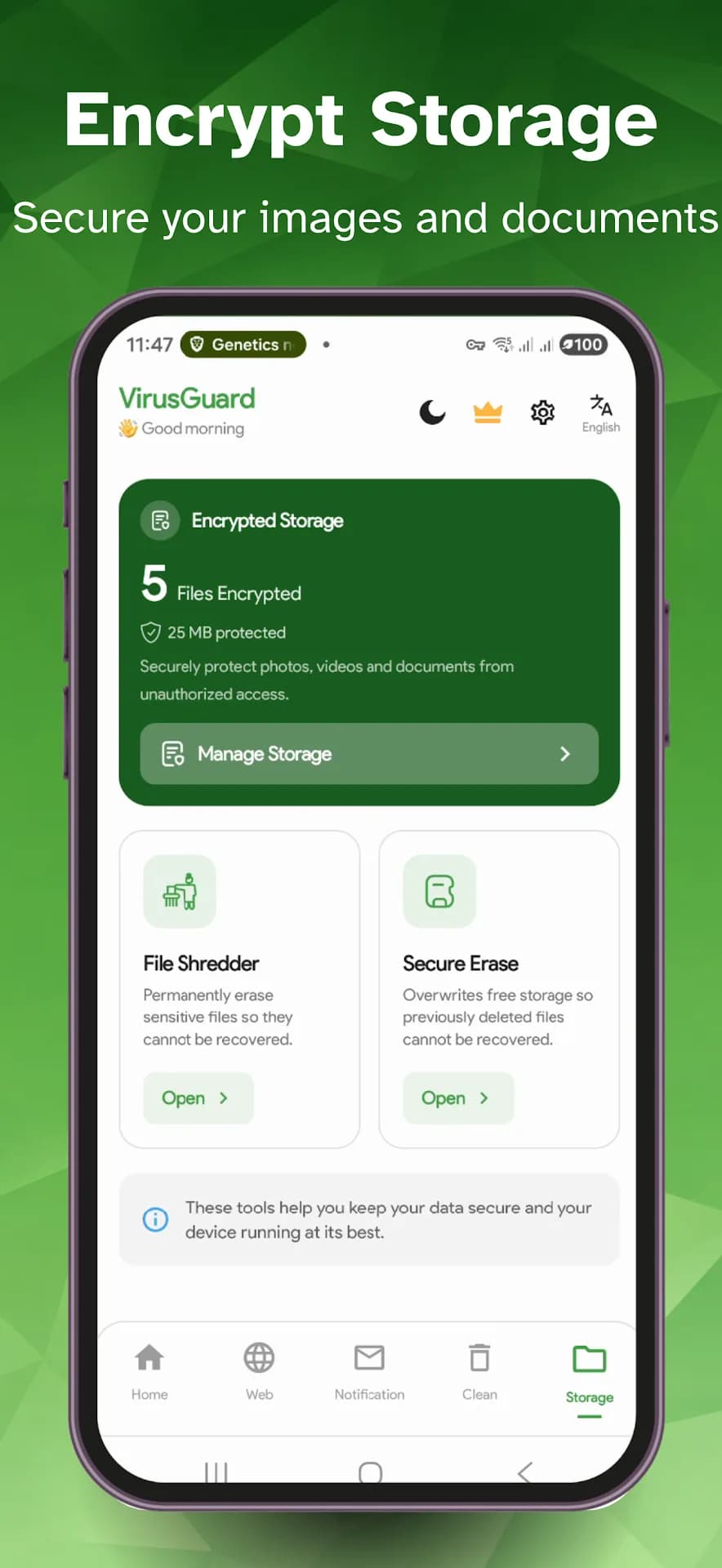 VirusGuard مهكر — لقطة شاشة 8