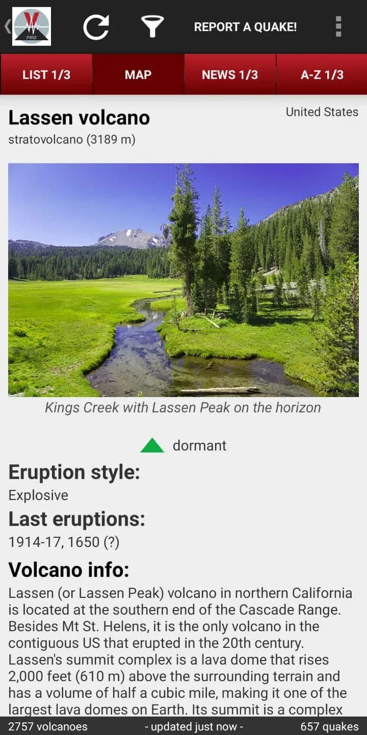 Volcanoes Earthquakes مهكر — لقطة شاشة 5