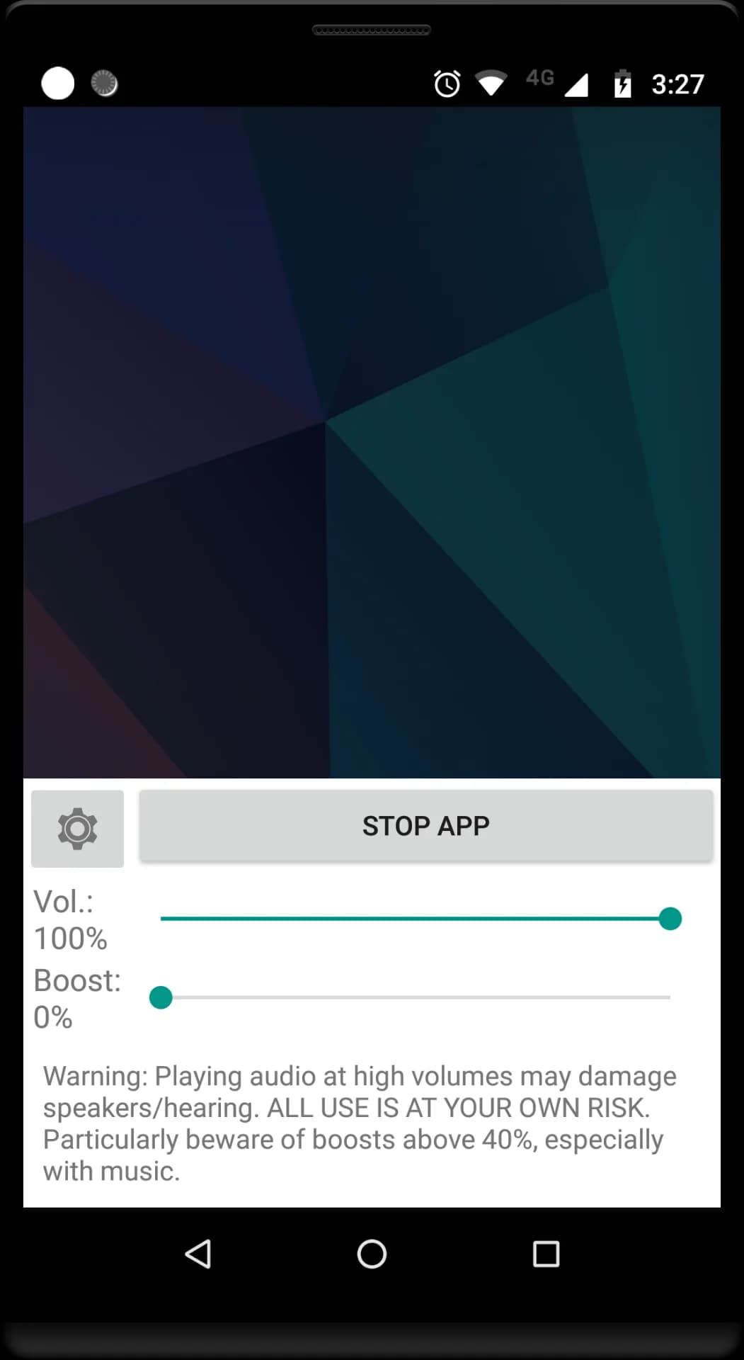 Volume Booster مهكر — لقطة شاشة 1