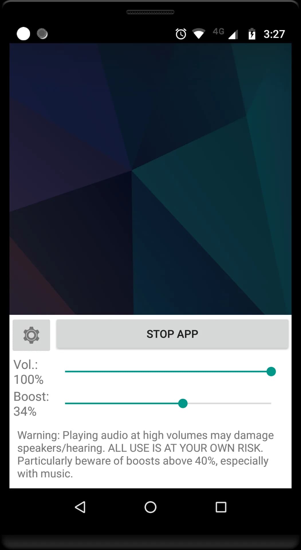 Volume Booster مهكر — لقطة شاشة 2