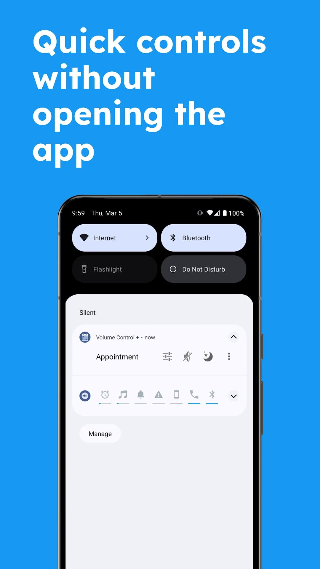 Volume Control مهكر — لقطة شاشة 2