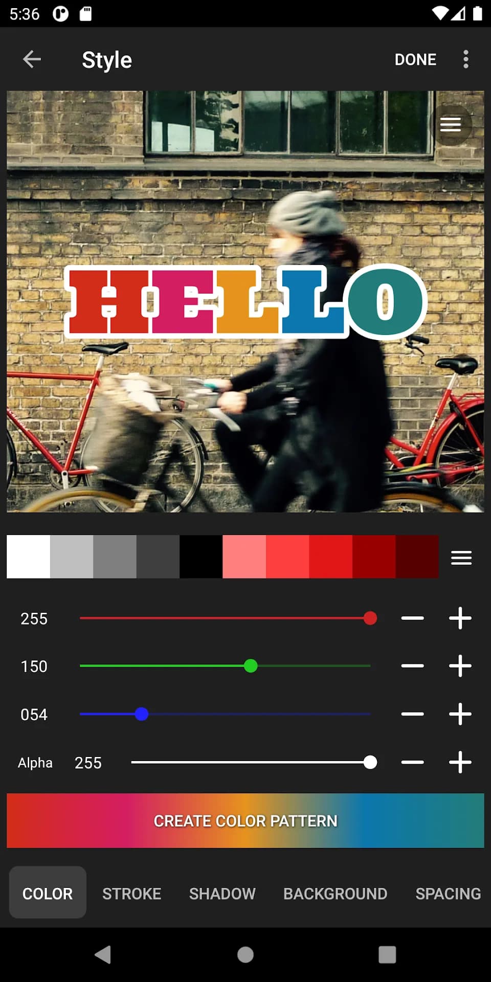 Vont Text on Videos مهكر — لقطة شاشة 5