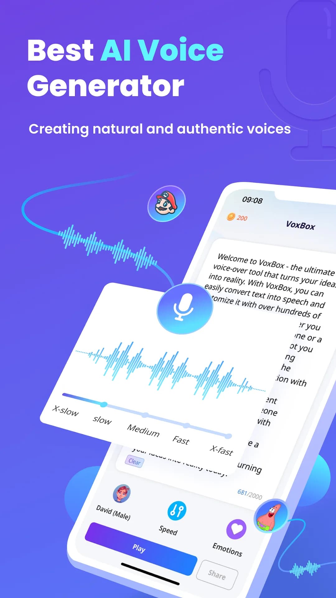 VoxBox Audio Editor مهكر — لقطة شاشة 1