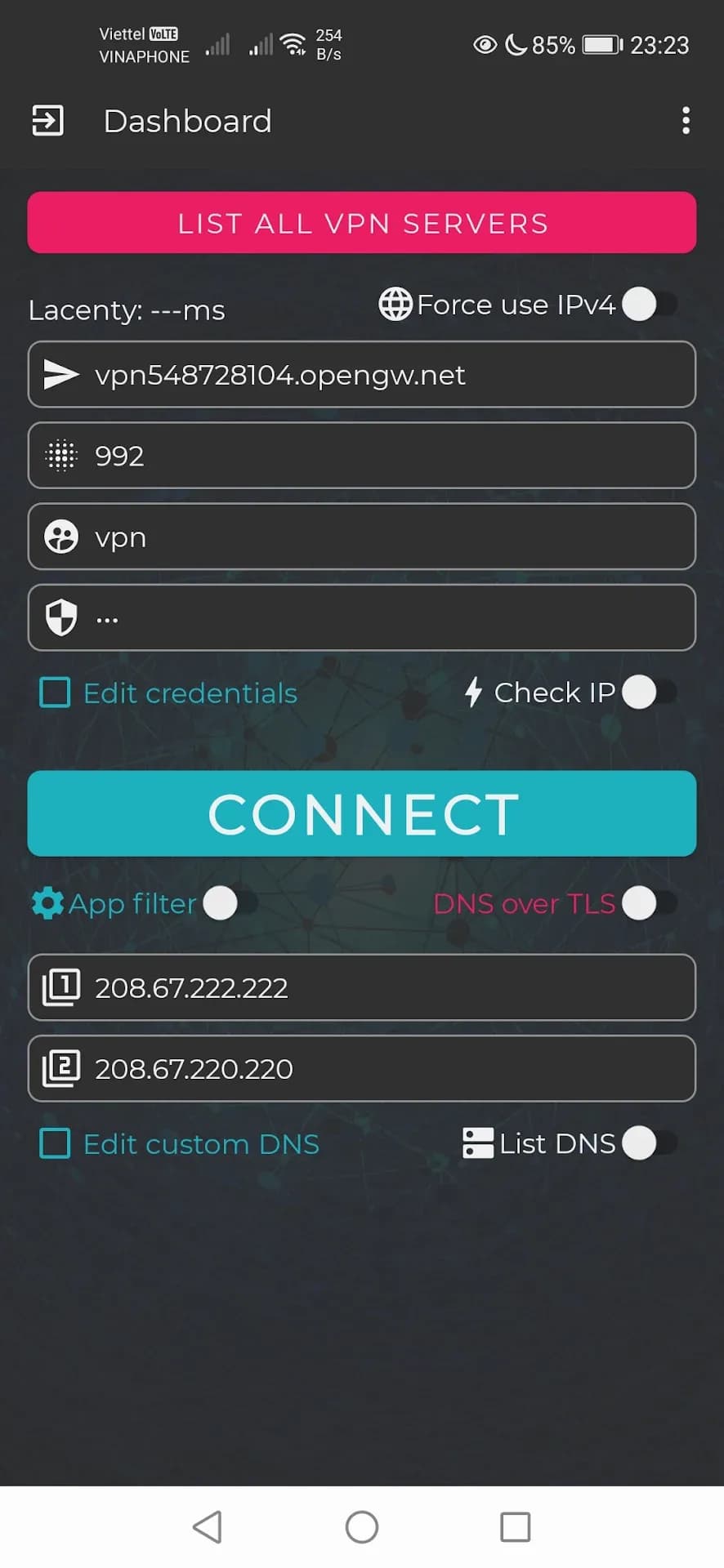 VPN Gate مهكر — لقطة شاشة 1