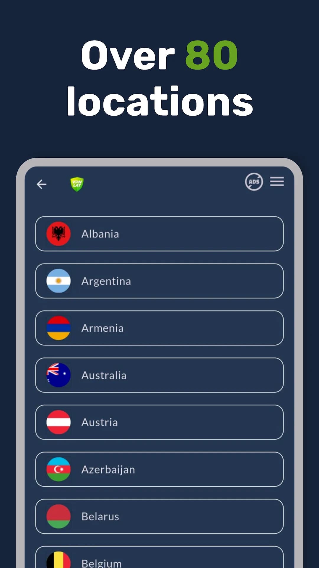 VPN.lat مهكر — لقطة شاشة 3