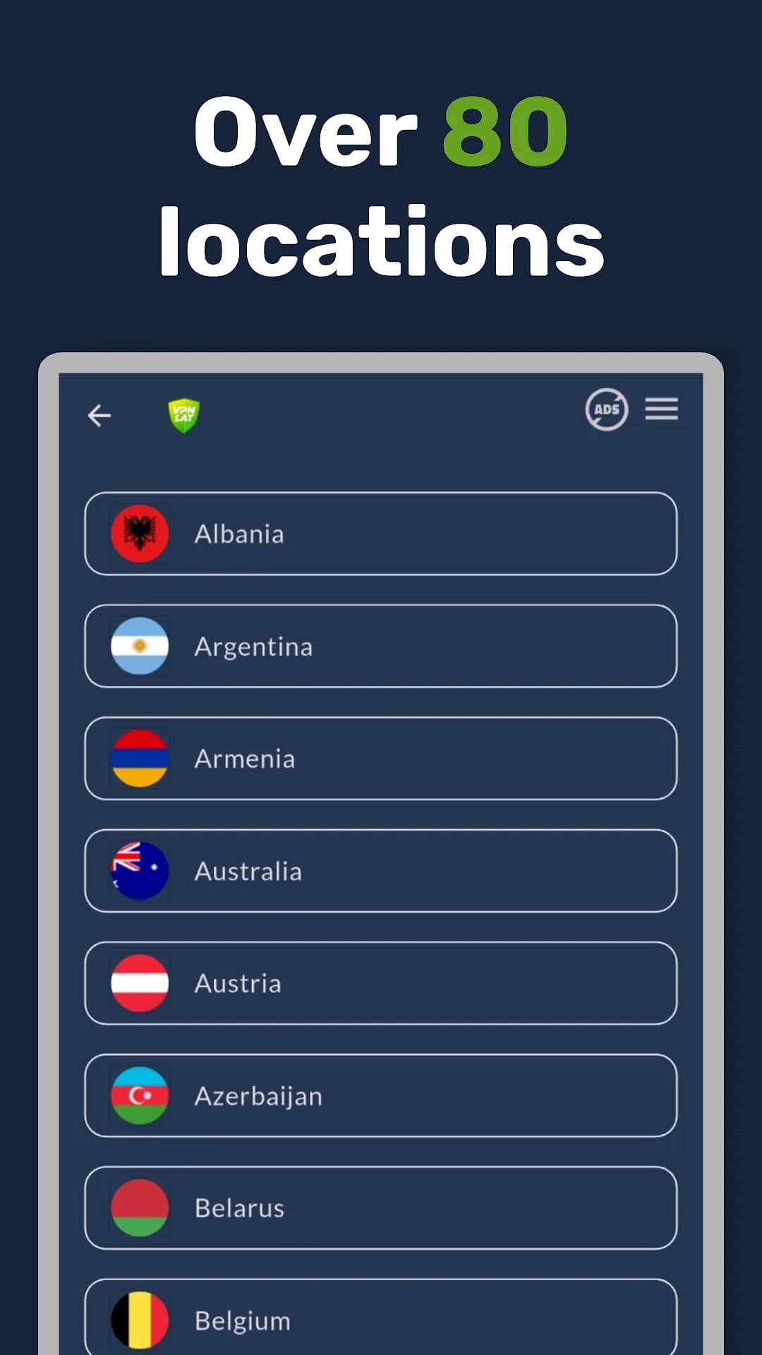 VPN.lat مهكر — لقطة شاشة 8
