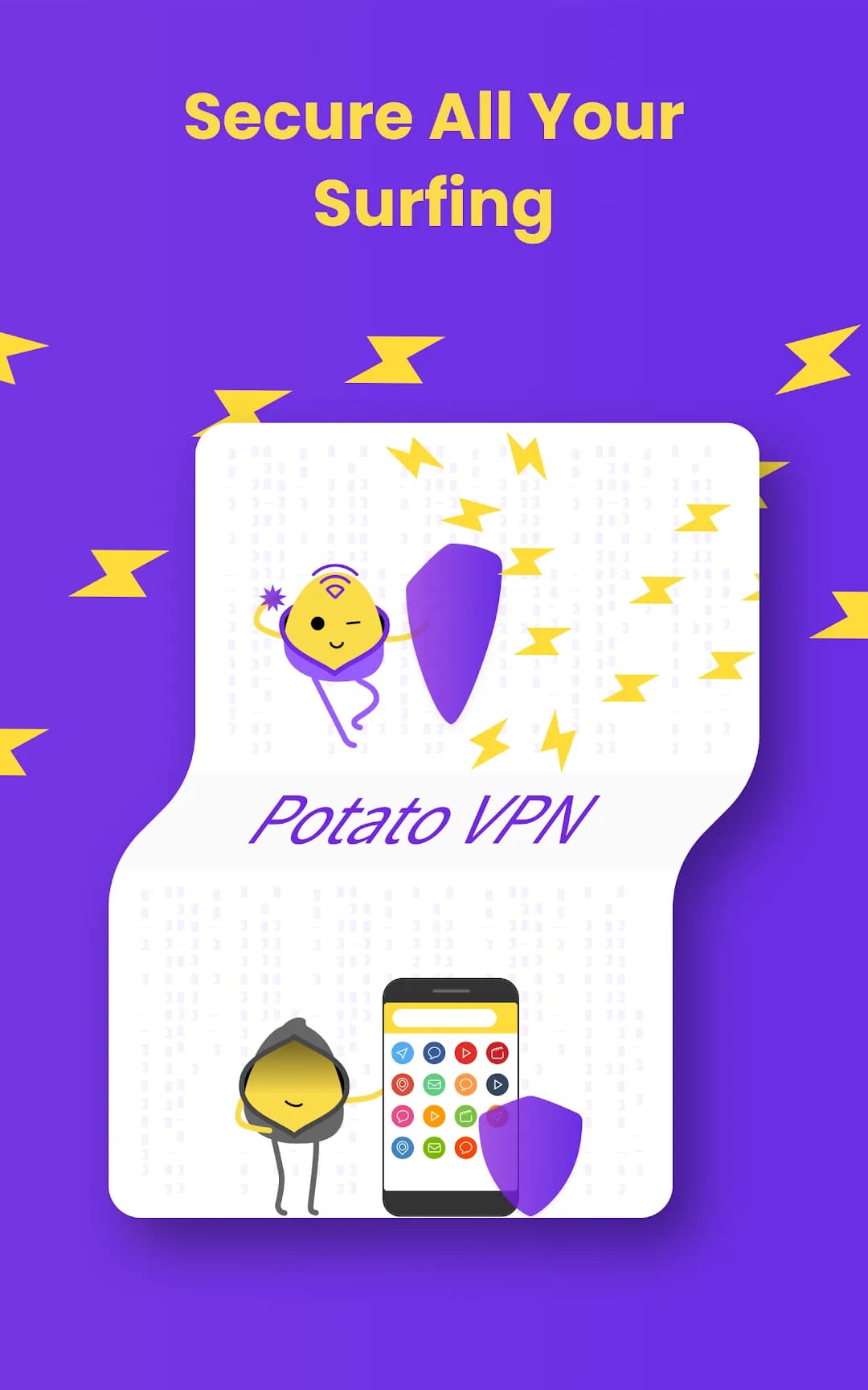VPN PotatoVPN مهكر — لقطة شاشة 5