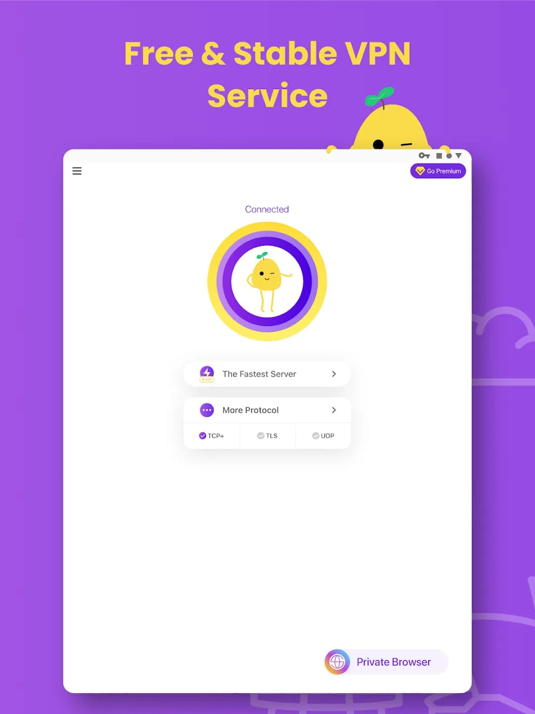 VPN PotatoVPN مهكر — لقطة شاشة 6