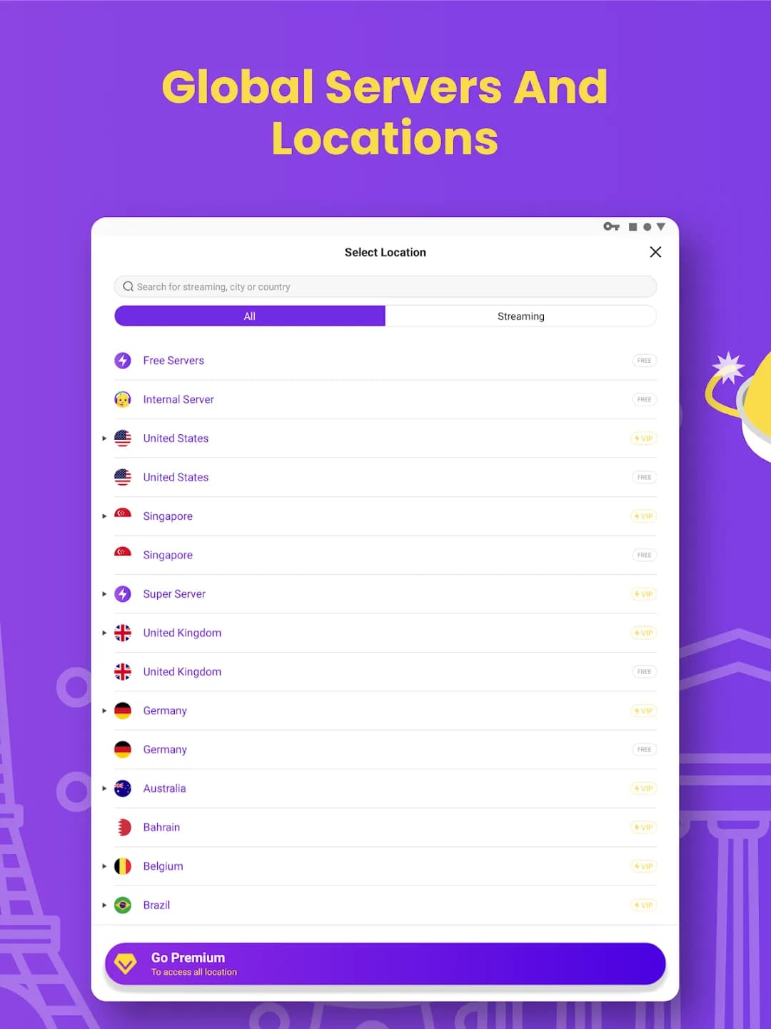 VPN PotatoVPN مهكر — لقطة شاشة 8