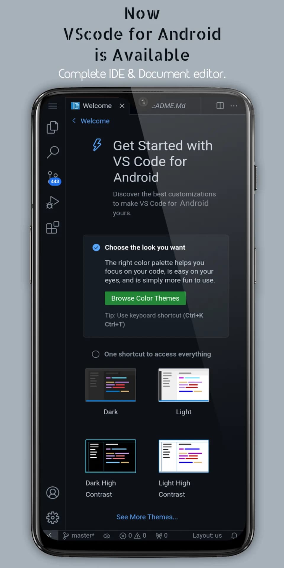 VScode مهكر — لقطة شاشة 2