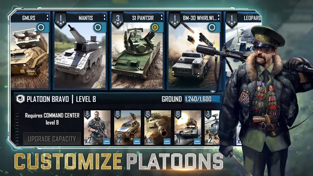 War Commander مهكرة — لقطة شاشة 4