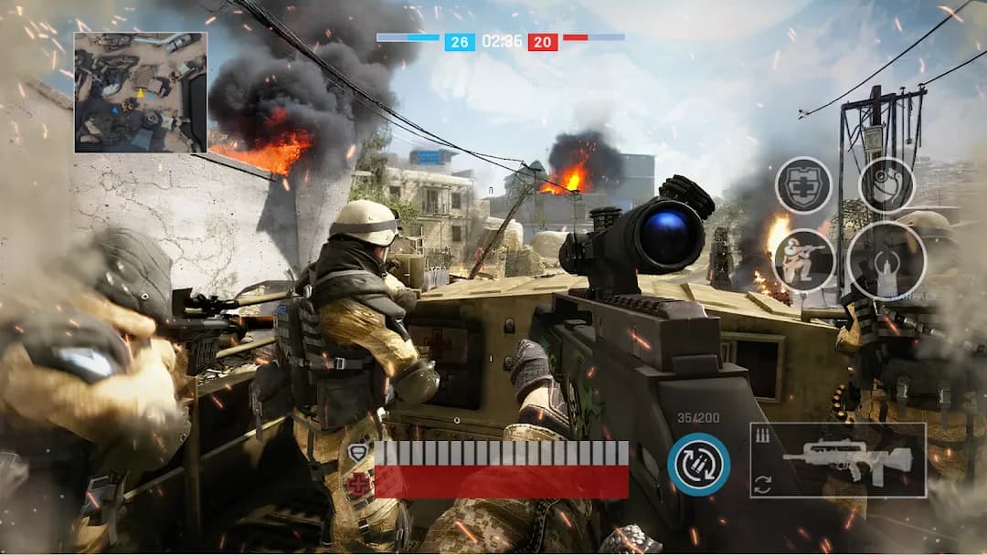 Warface GO مهكرة — لقطة شاشة 1