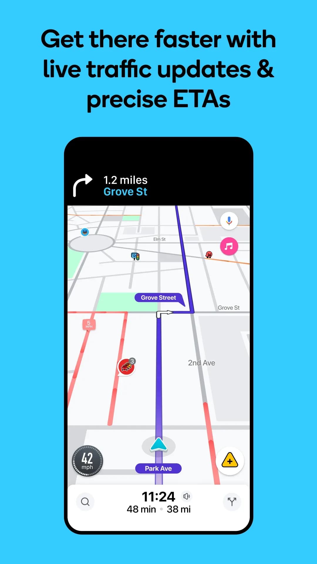 Waze مهكر — لقطة شاشة 1