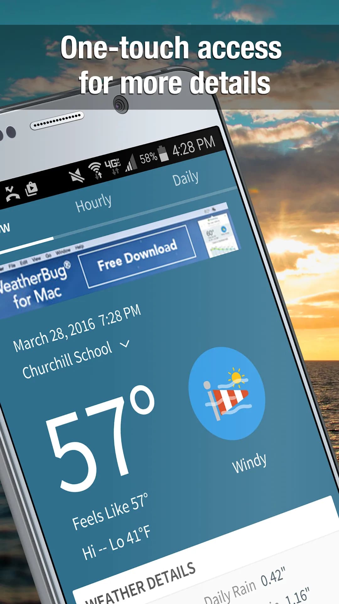 WeatherBug مهكر — لقطة شاشة 4