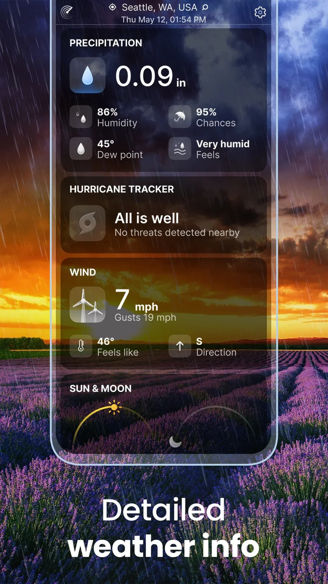 Weather Live مهكر — لقطة شاشة 4