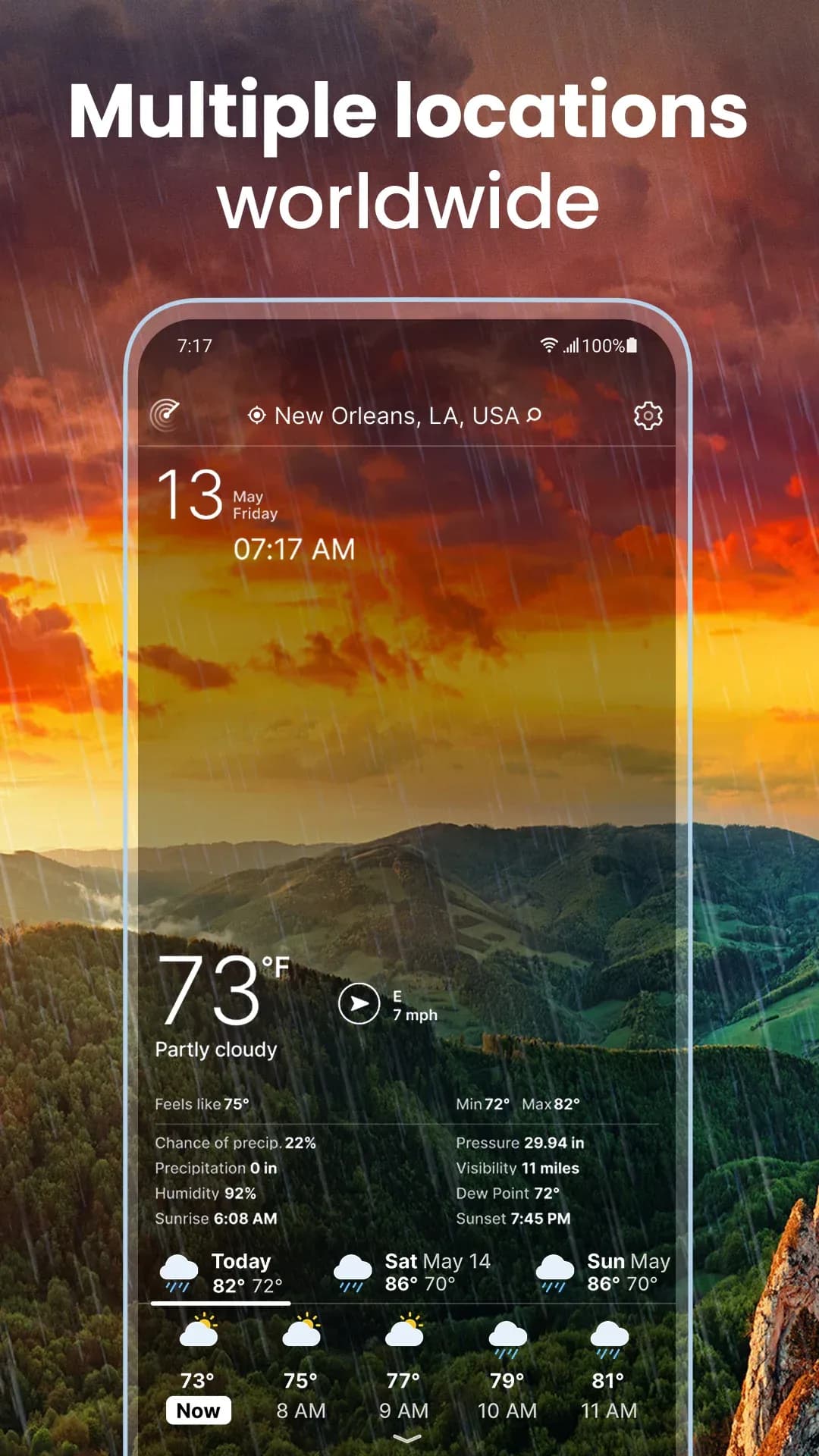 Weather Live مهكر — لقطة شاشة 7