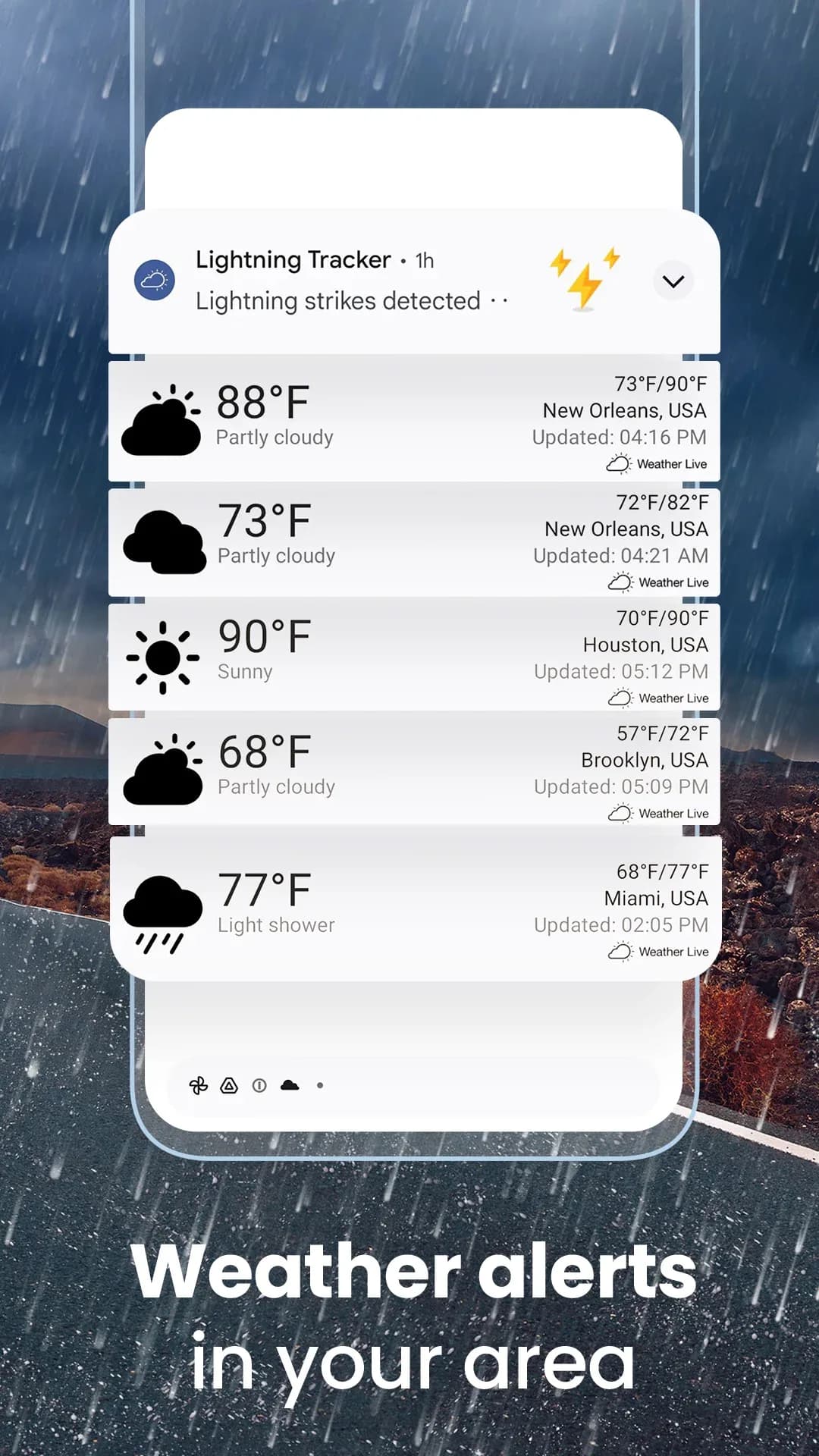 Weather Live مهكر — لقطة شاشة 8