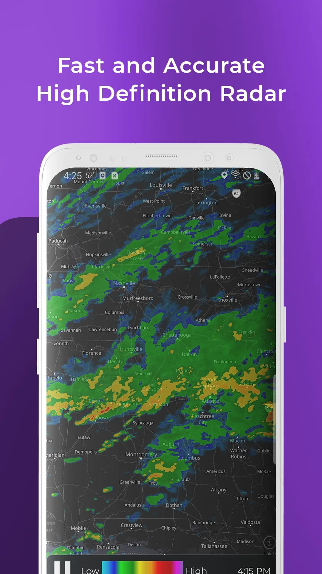 Weather Radar Pro مهكر — لقطة شاشة 1