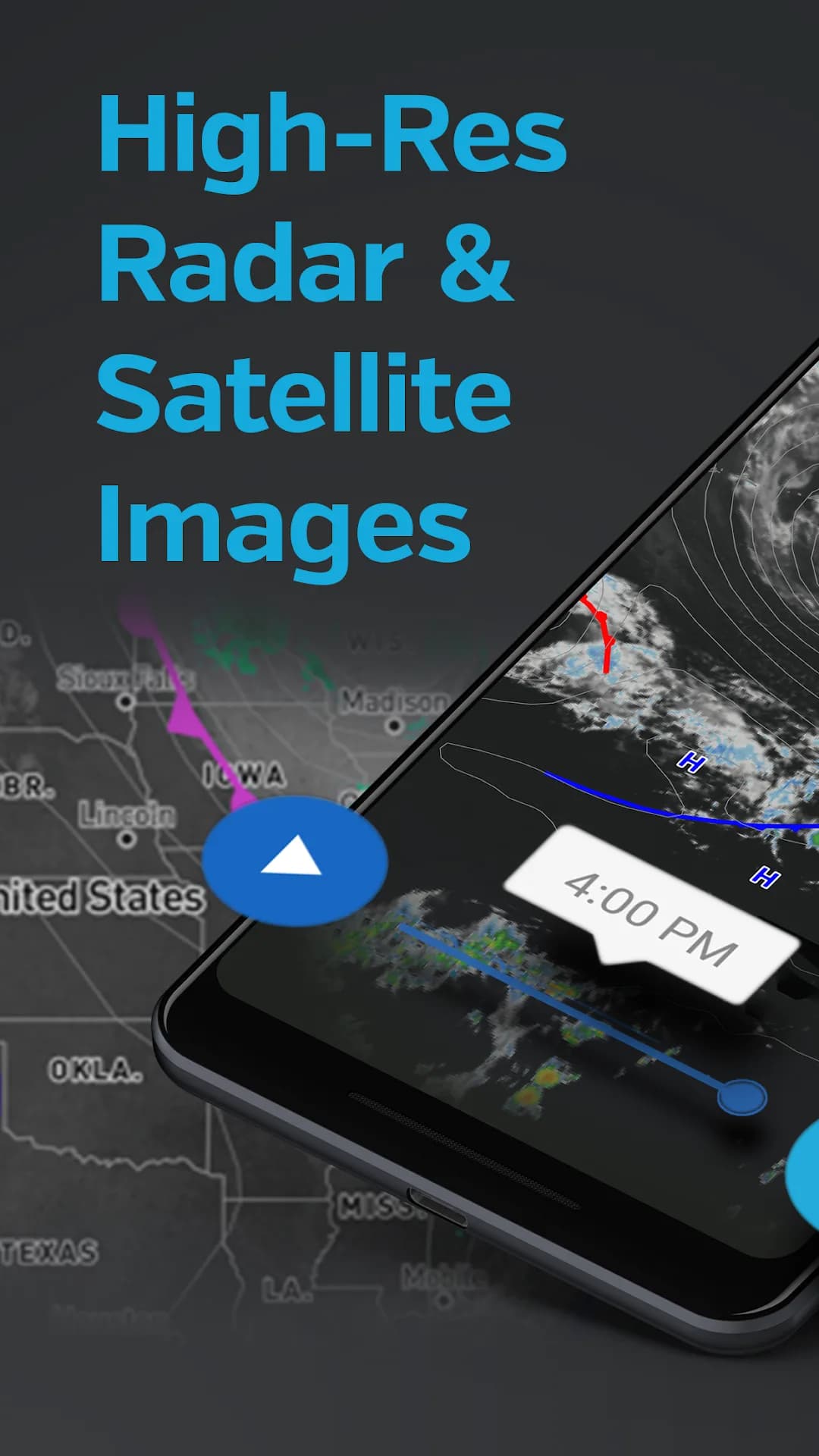 Weather Underground مهكر — لقطة شاشة 1