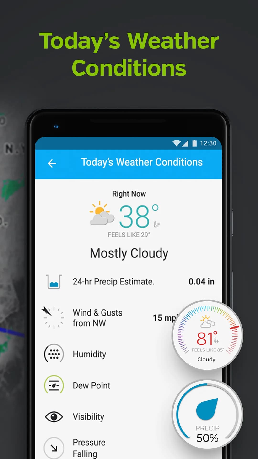 Weather Underground مهكر — لقطة شاشة 3