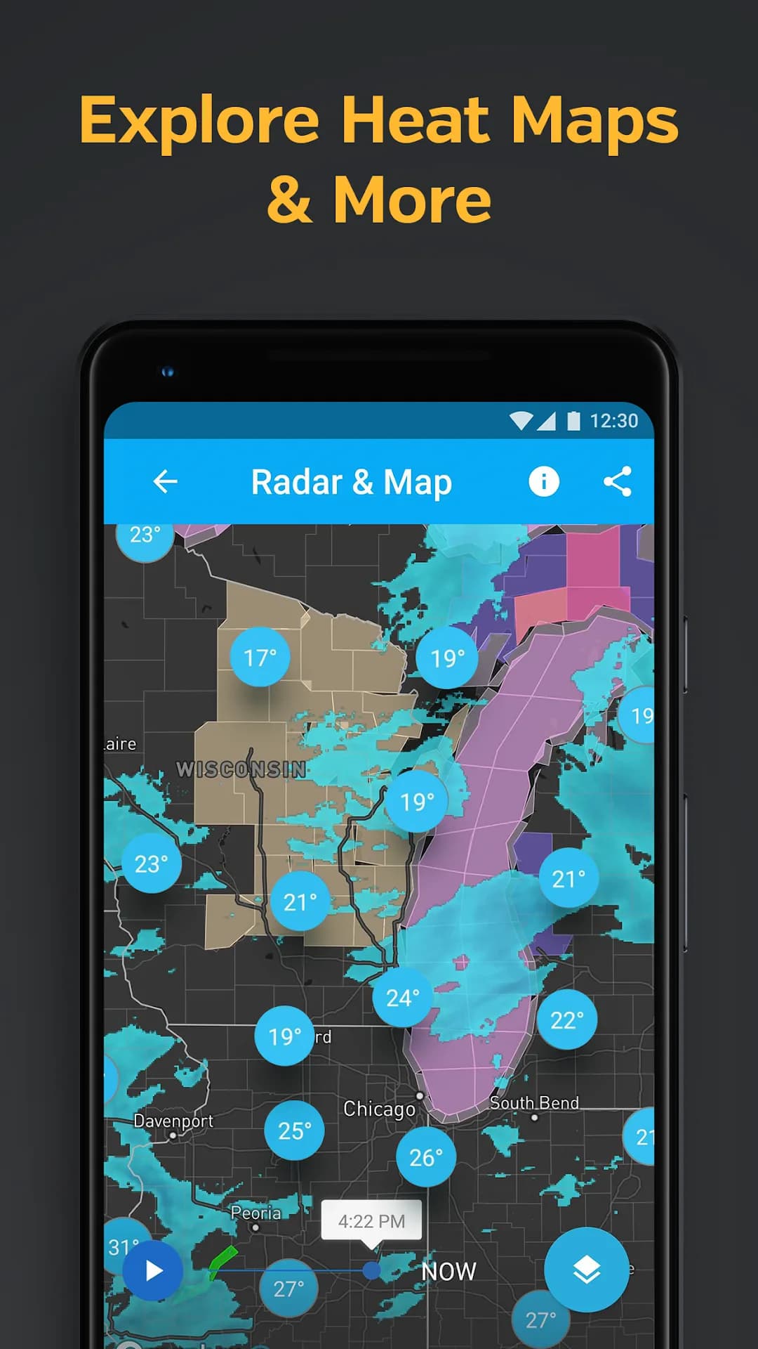 Weather Underground مهكر — لقطة شاشة 4