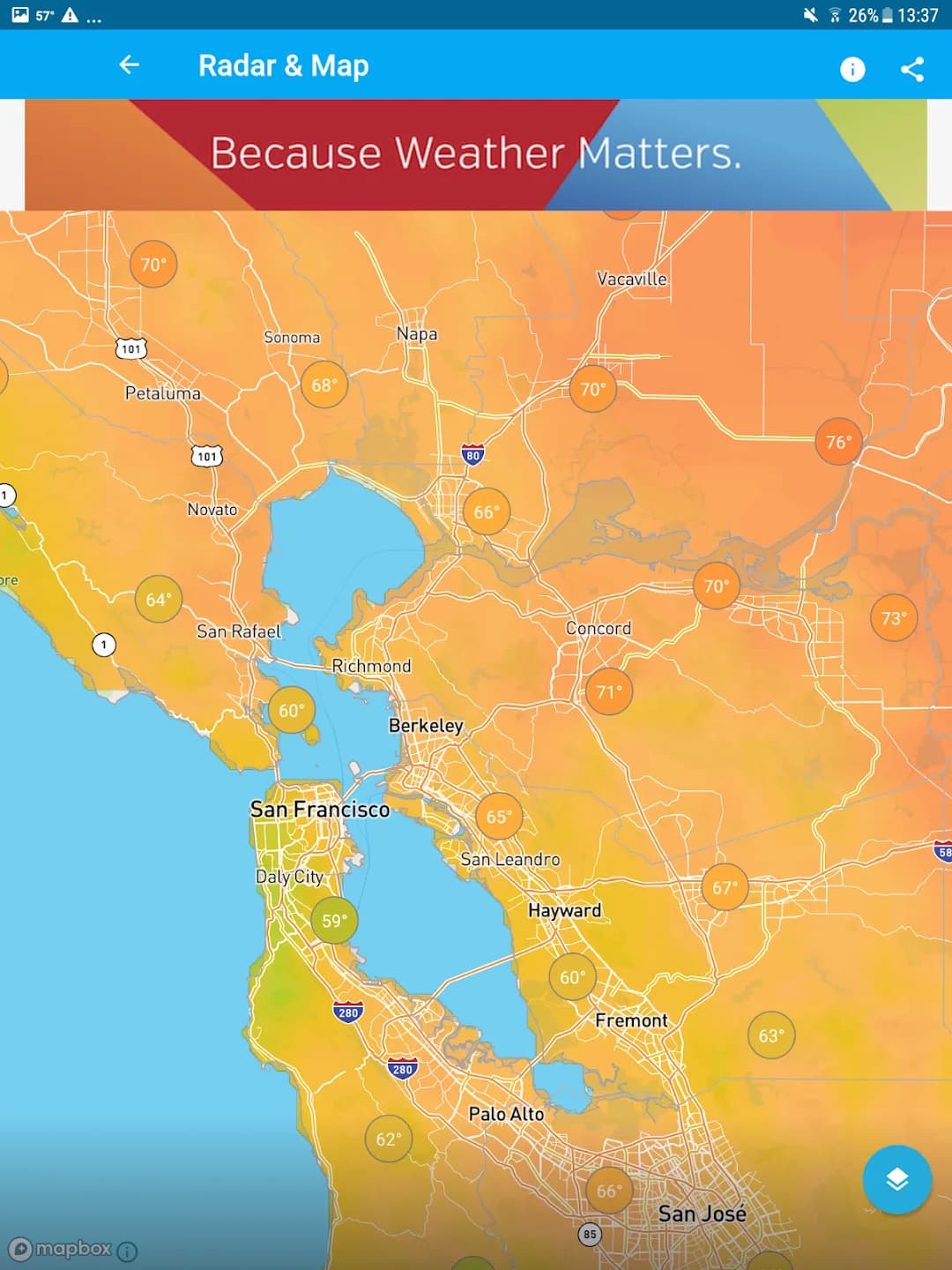 Weather Underground مهكر — لقطة شاشة 8