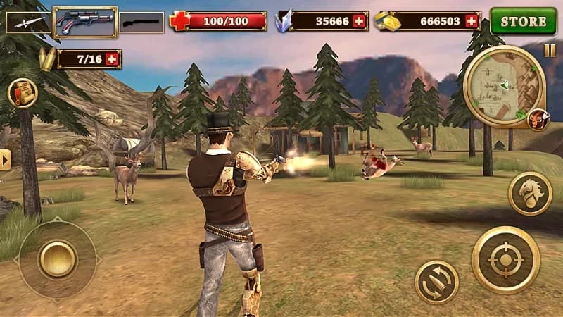 West Gunfighter مهكرة — لقطة شاشة 4