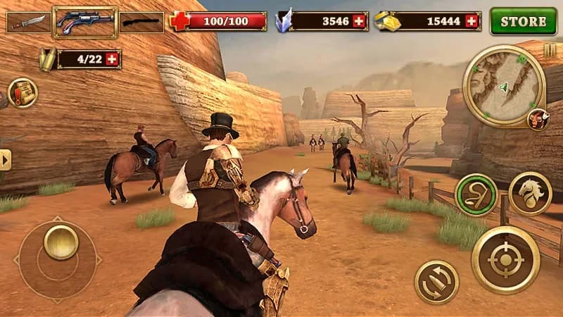 West Gunfighter مهكرة — لقطة شاشة 7