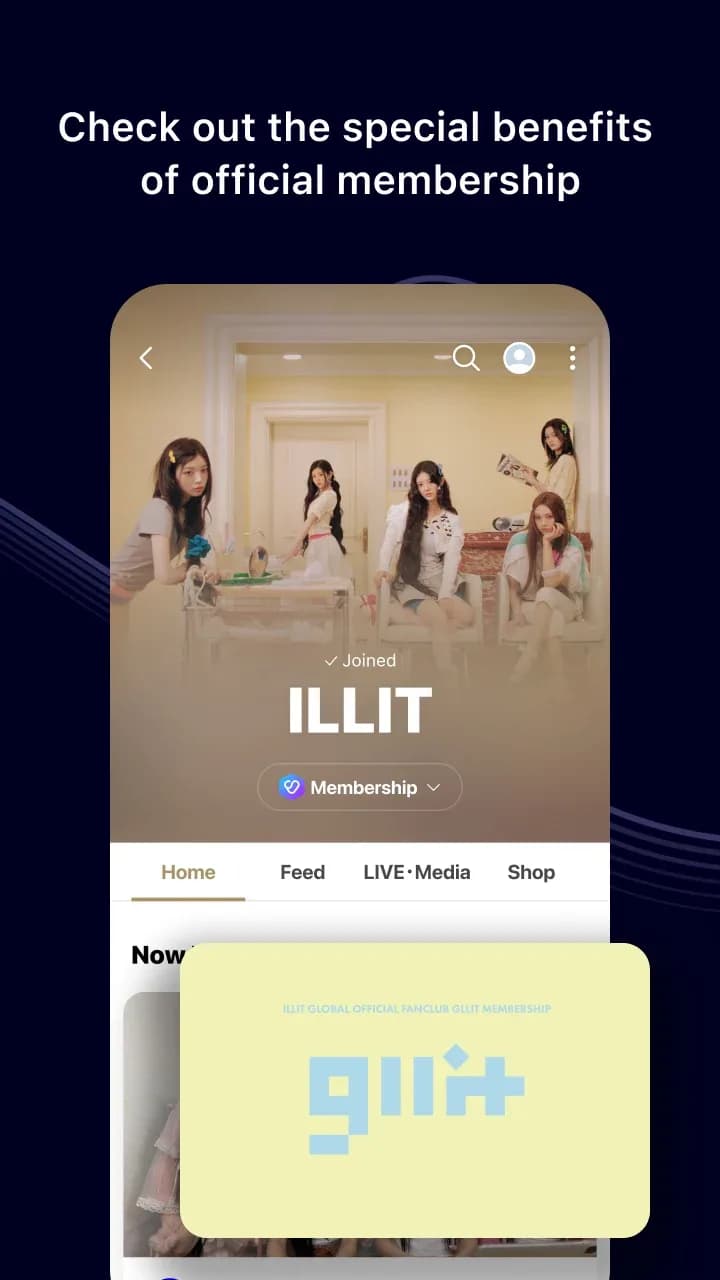 Weverse مهكر — لقطة شاشة 7