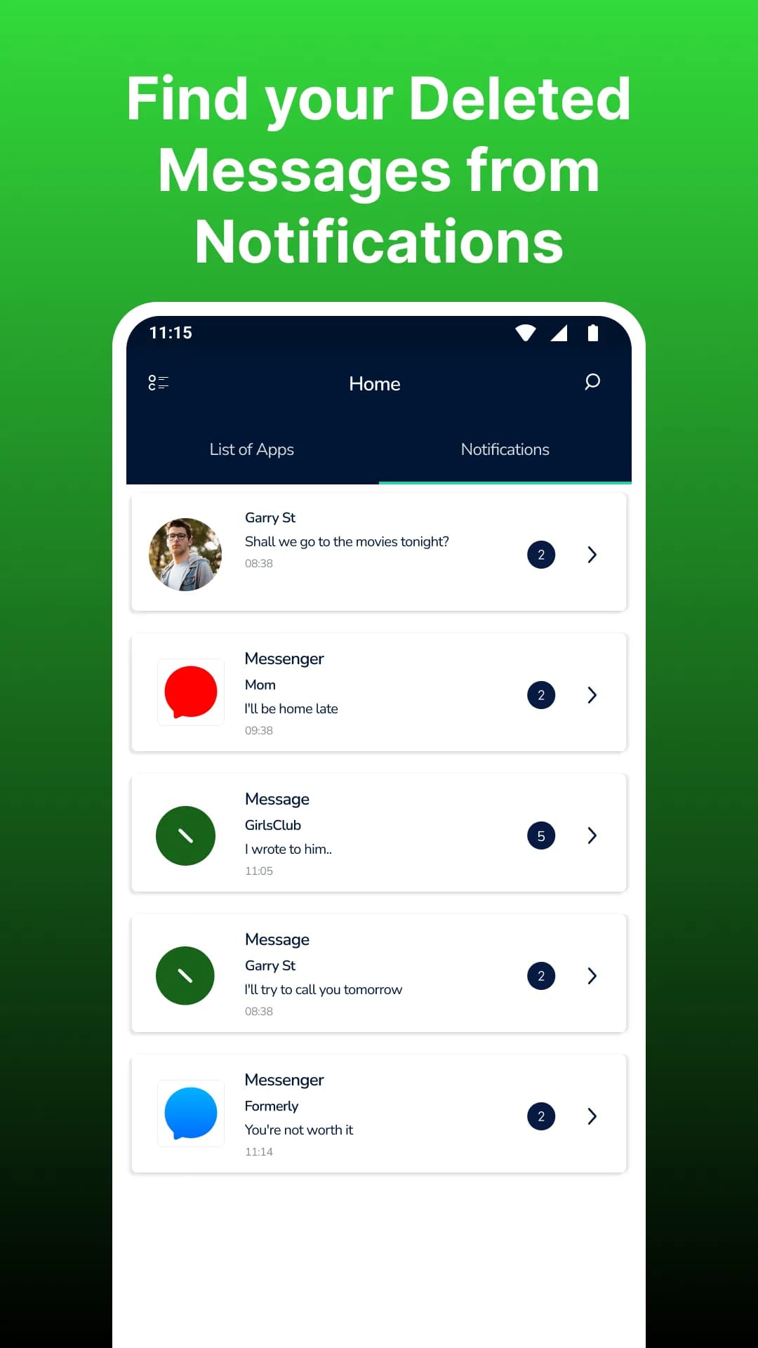 Whatsapp Recovery مهكر — لقطة شاشة 6