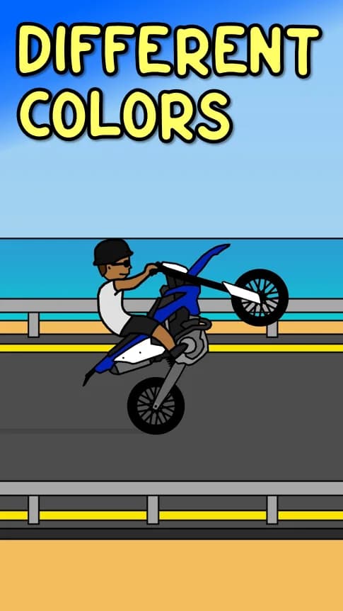 Wheelie Challenge مهكرة — لقطة شاشة 2