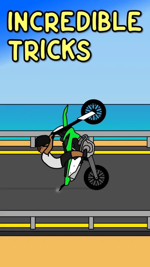 Wheelie Challenge مهكرة — لقطة شاشة 4