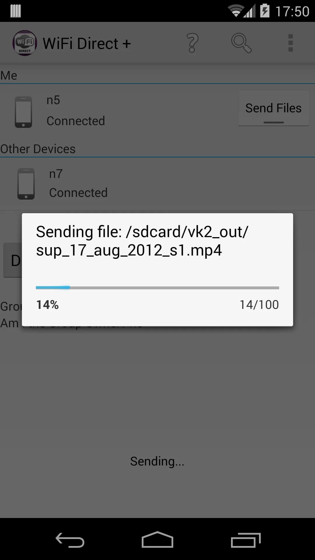 WiFi Direct+ مهكر — لقطة شاشة 5